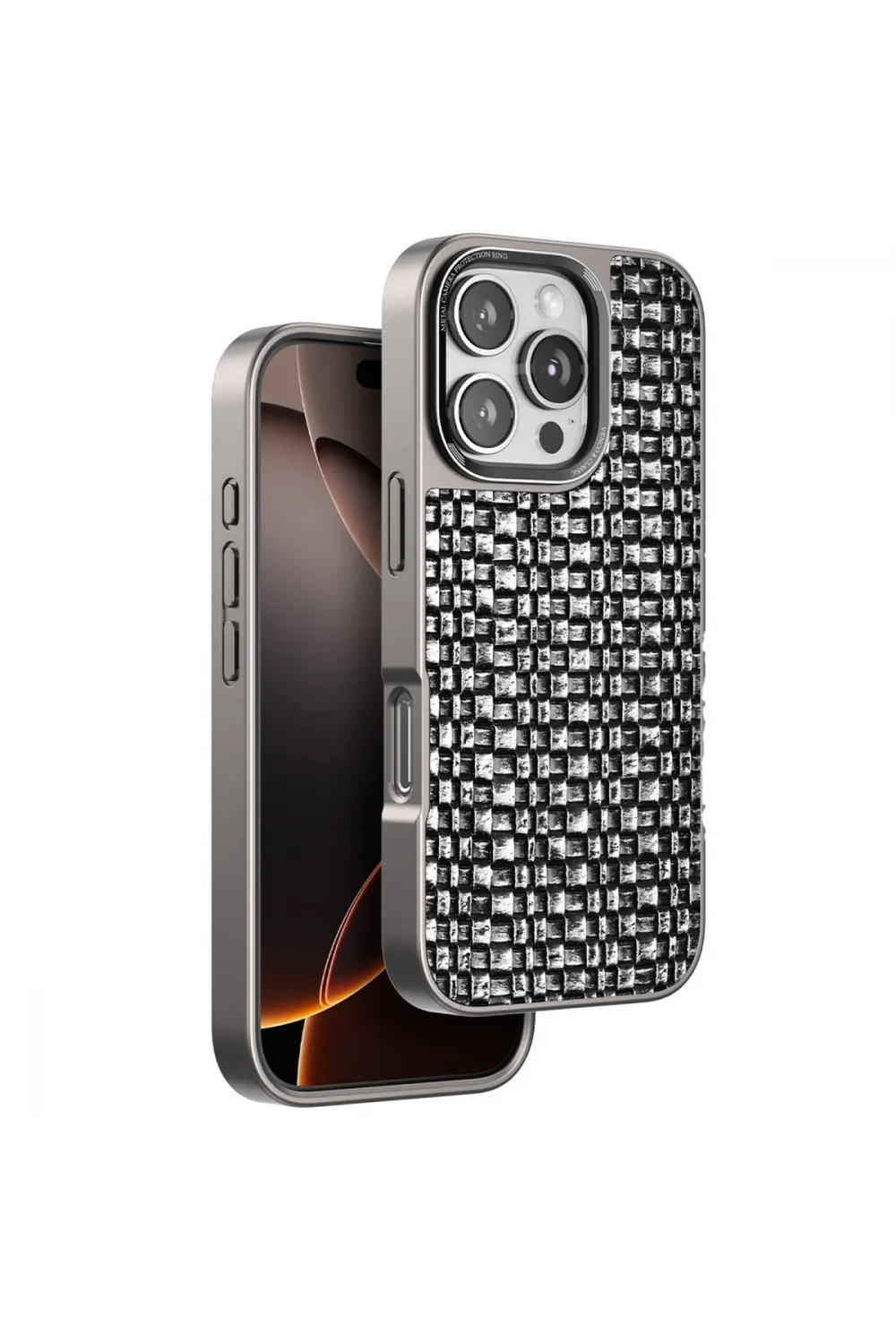 Venco Apple İphone 16 Pro Max Brand Kapak - Gümüş