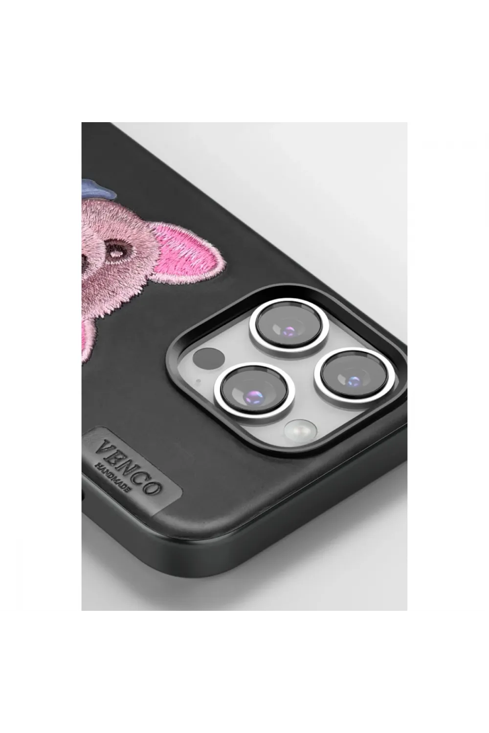 Venco Apple İphone 16 Pro Max Cute Desenli Kapak - Siyah