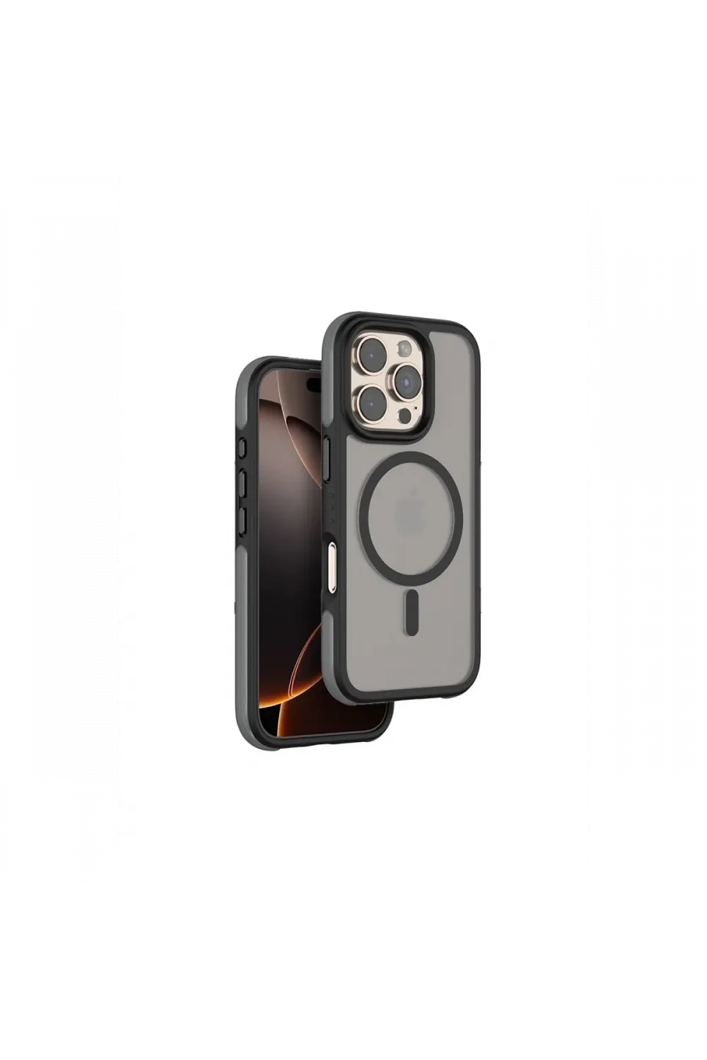 Venco Apple iPhone 16 Pro Max Orbit Magsafe Kapak - Siyah