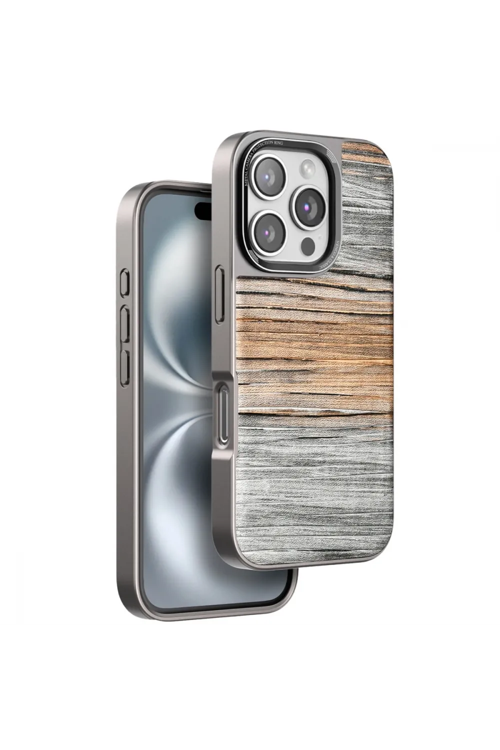 Venco Apple İphone 16 Pro Max Wave Kapak - Sarı