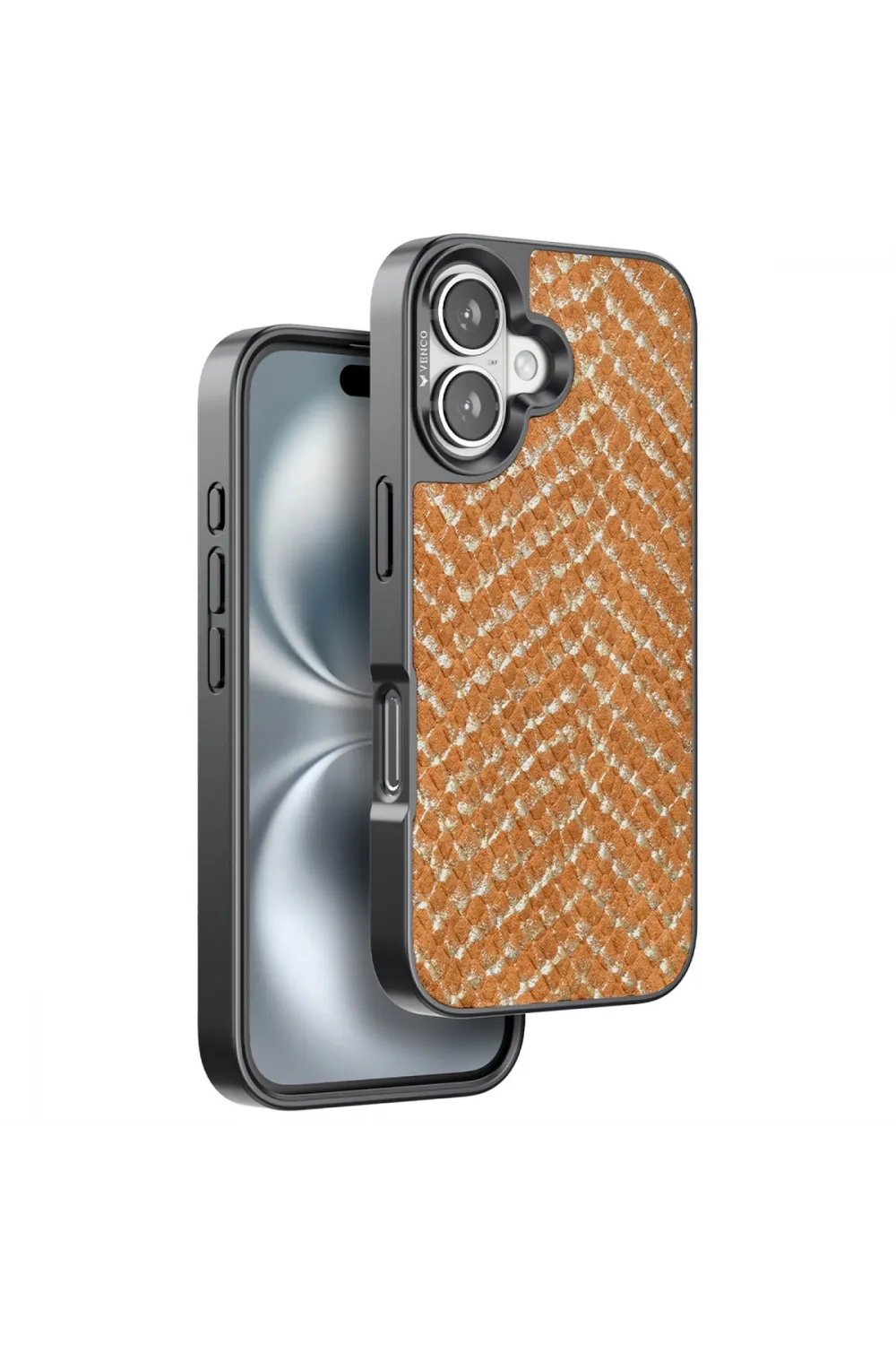 Venco Apple İphone 16 Viper Kapak - Kahverengi