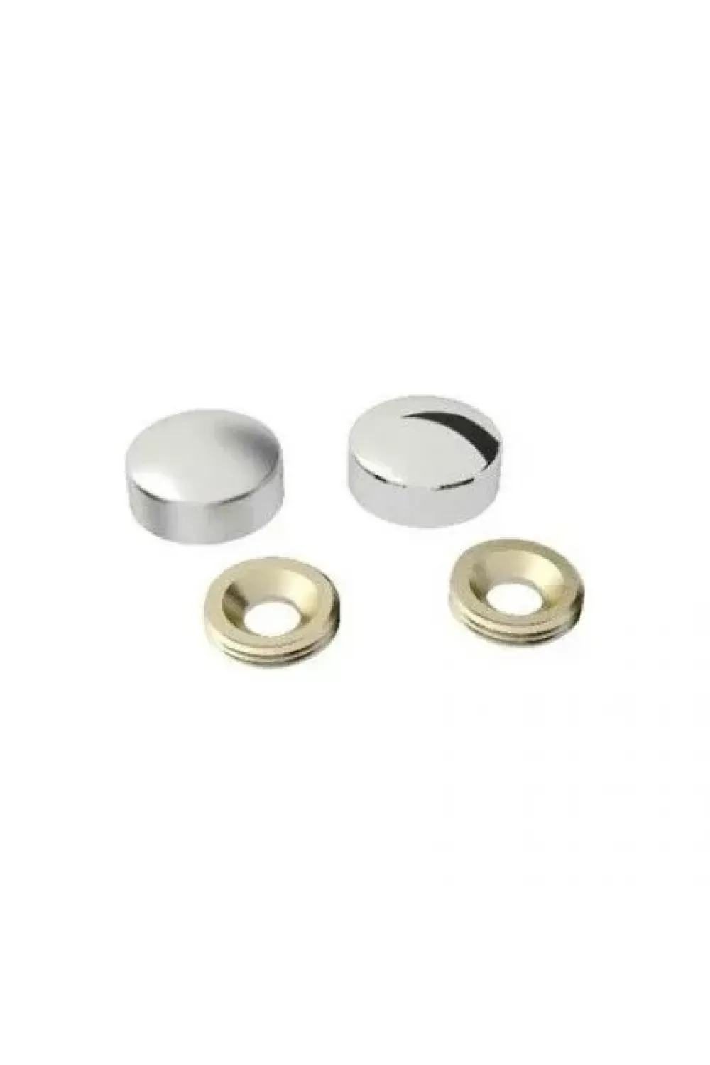 Vida Kapama Kapağı 30 Mm, Krom - 20 Adet