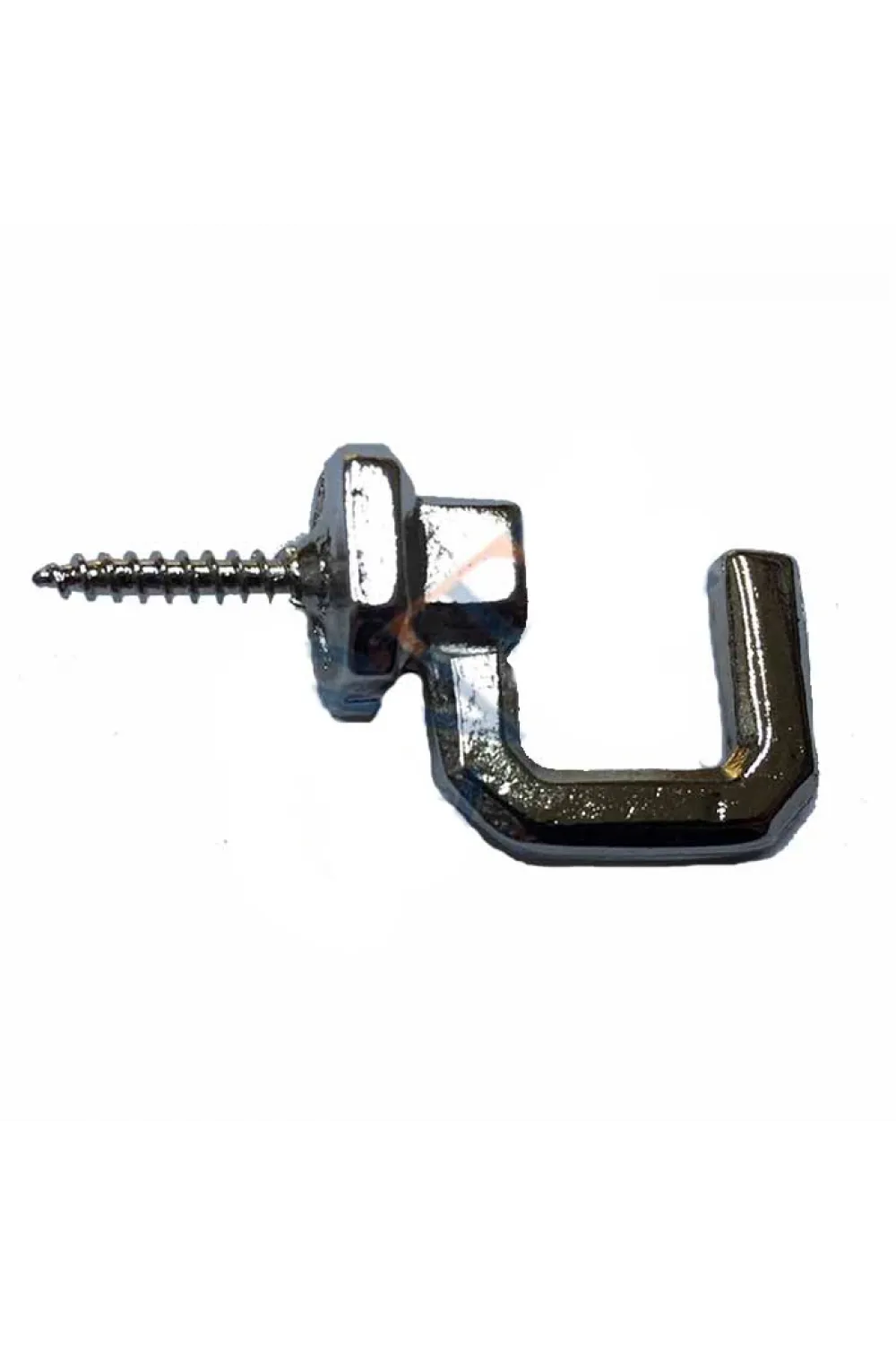 Vidalı Kanca, Askı Büyük - 15x23mm, Nikel - 1 Adet