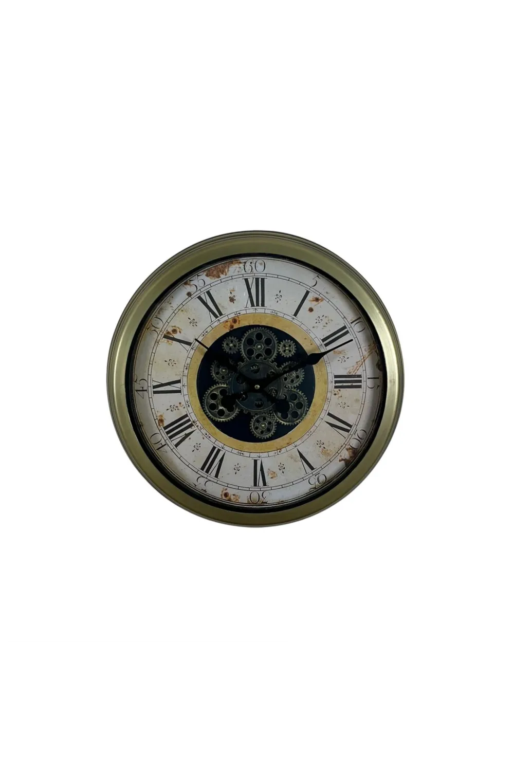 Vintage Aurea 60 Cm Çarklı Duvar Saati