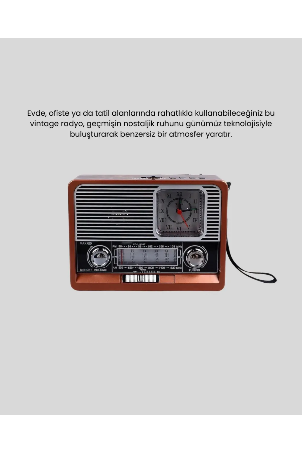 Vintage Radyo – Nostaljik Tasarım Ve Modern Teknoloji Bir Arada