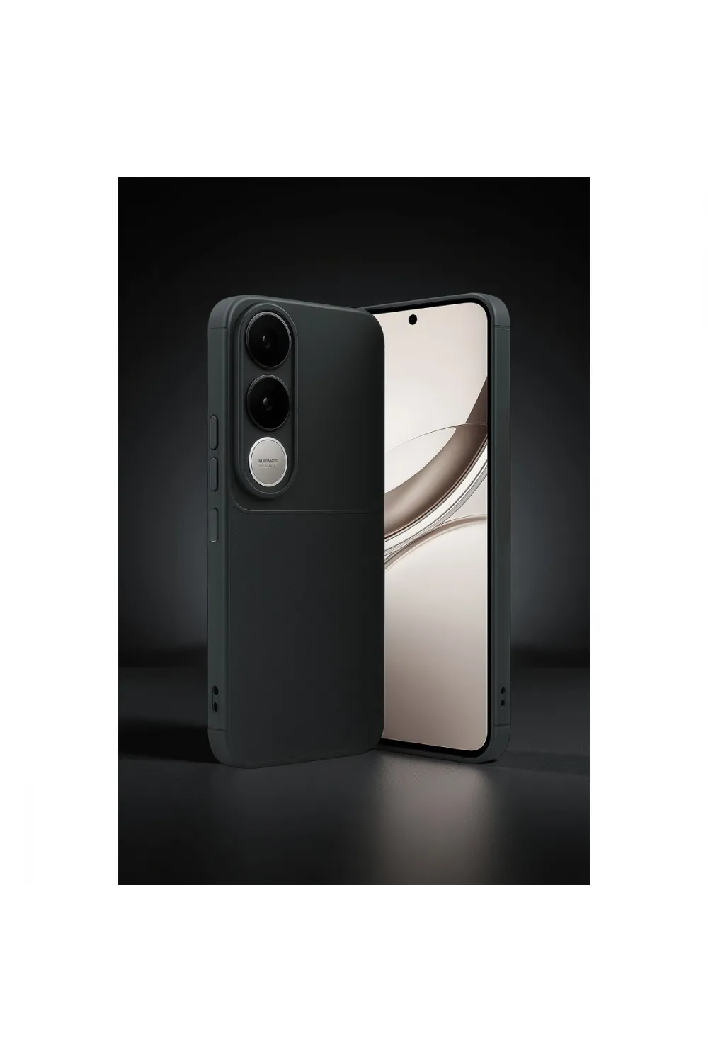Vivo V50 Lite 4g Auto Focus Karbon Kapak - Siyah