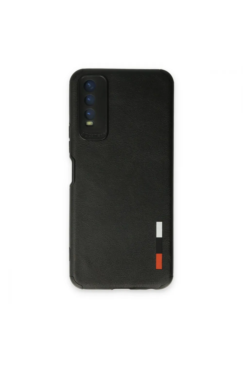 Vivo Y11s Kılıf Loop Deri Silikon - Siyah