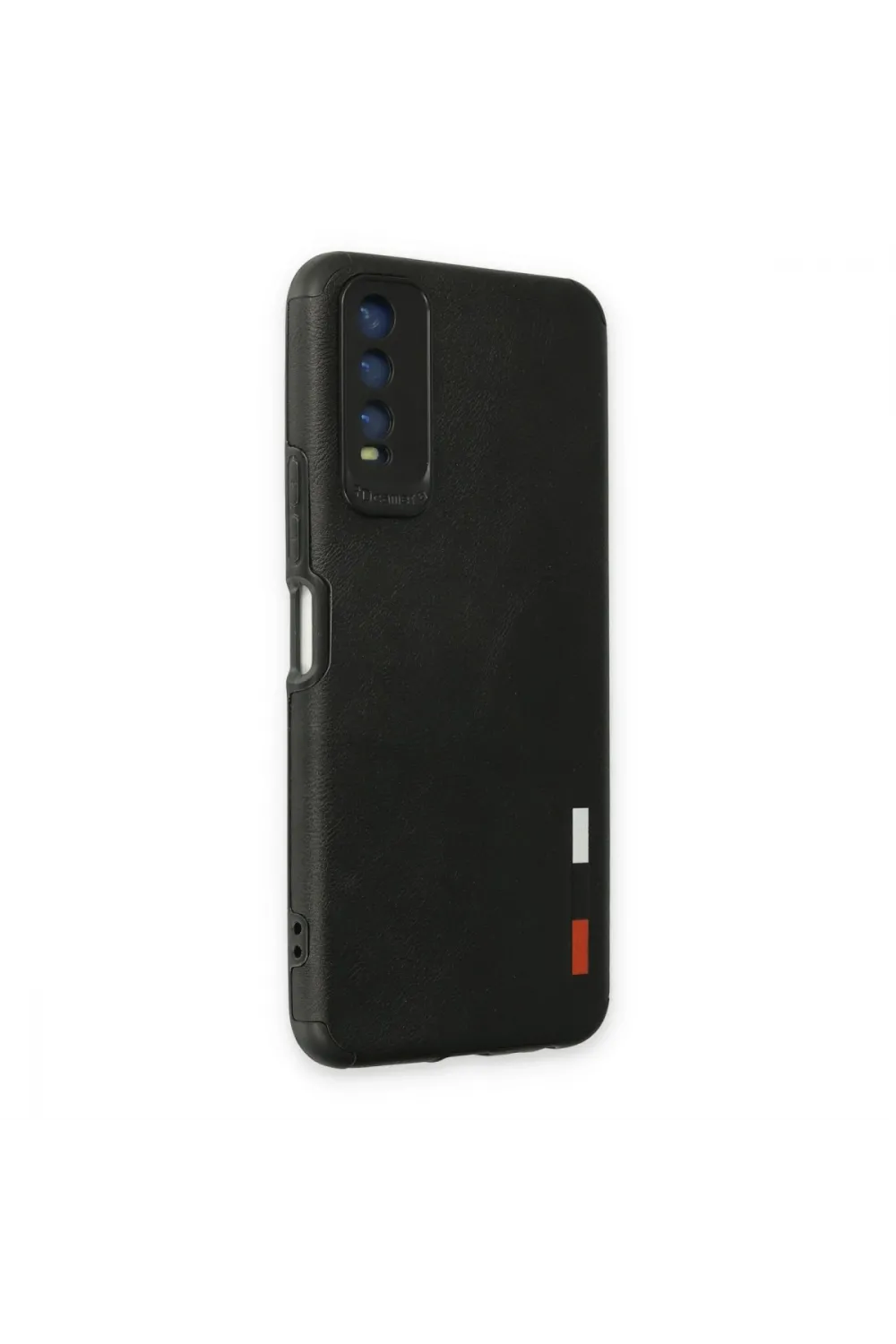 Vivo Y11s Kılıf Loop Deri Silikon - Siyah