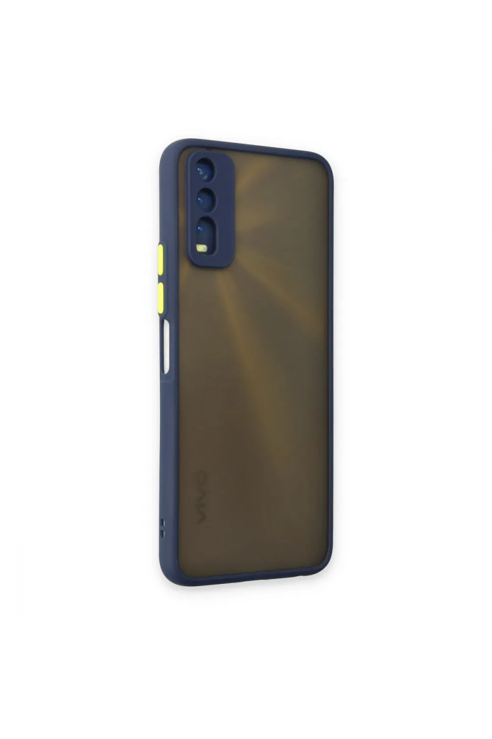 Vivo Y11s Kılıf Montreal Silikon Kapak - Lacivert