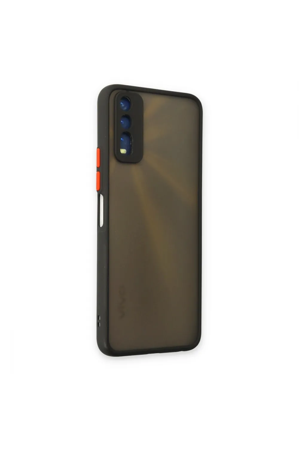 Vivo Y11s Kılıf Montreal Silikon Kapak - Siyah