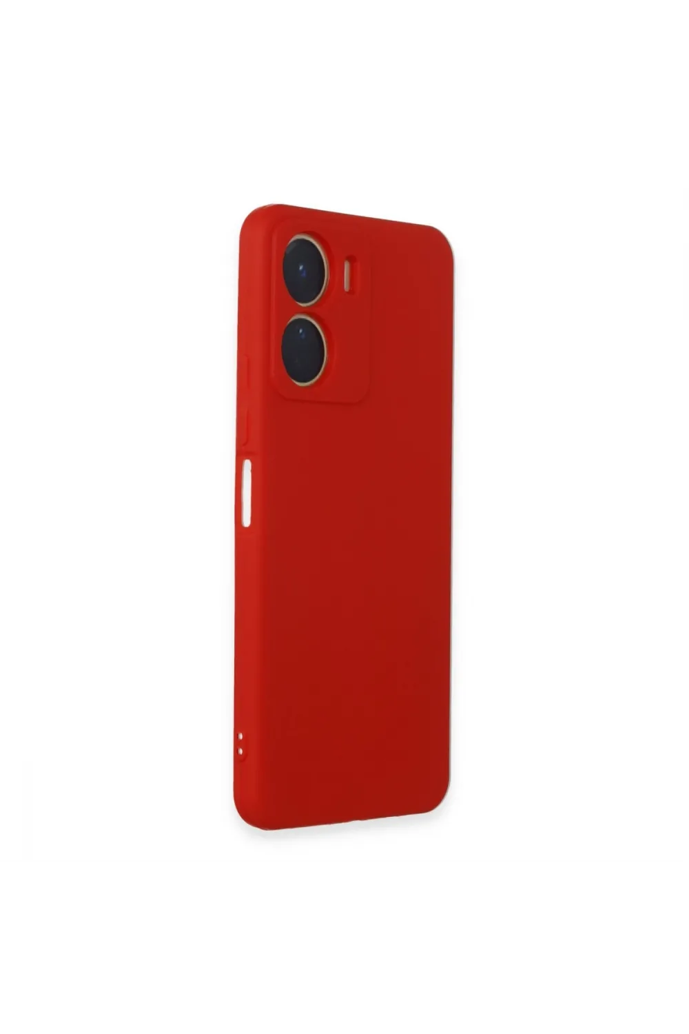 Vivo Y16 Kılıf First Silikon - Kırmızı