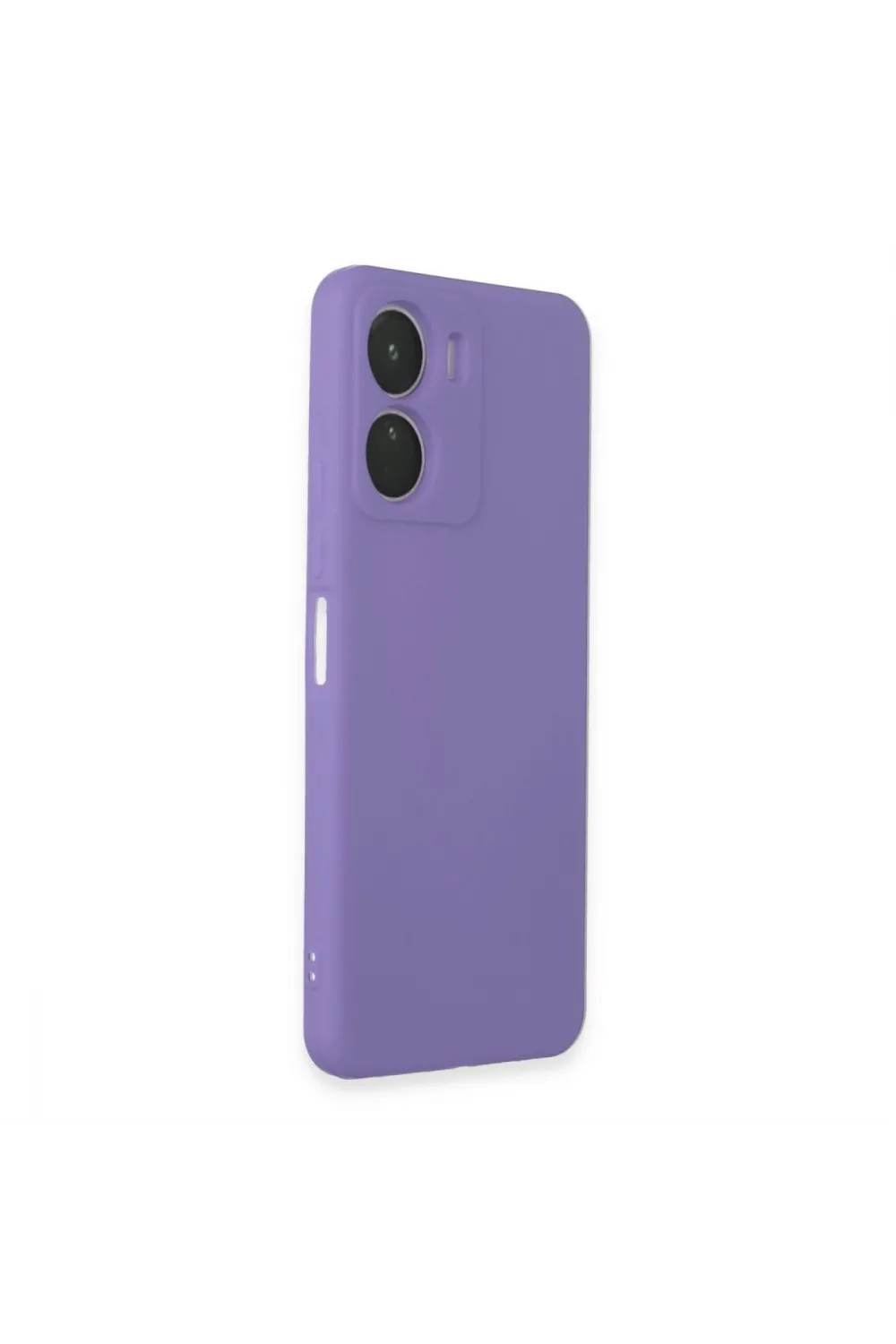 Vivo Y16 Kılıf First Silikon - Lila