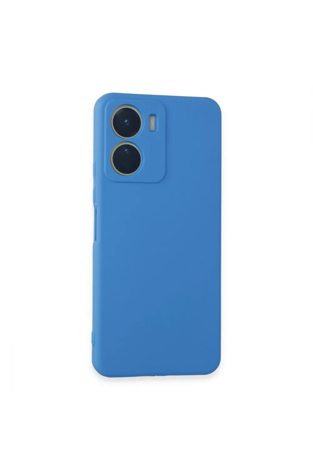 Vivo Y16 Kılıf First Silikon - Mavi