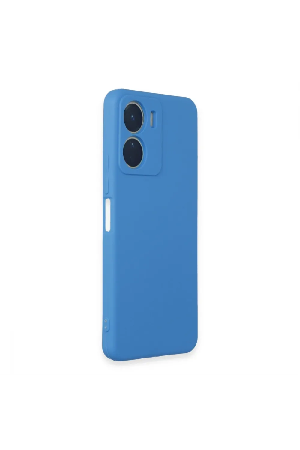 Vivo Y16 Kılıf First Silikon - Mavi