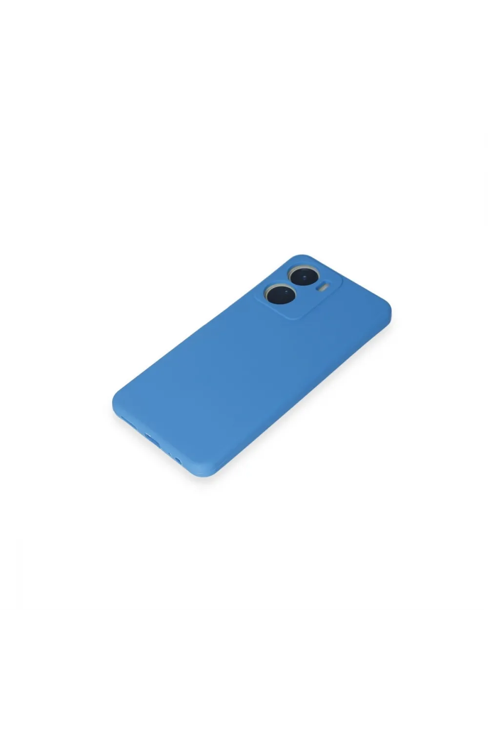 Vivo Y16 Kılıf First Silikon - Mavi