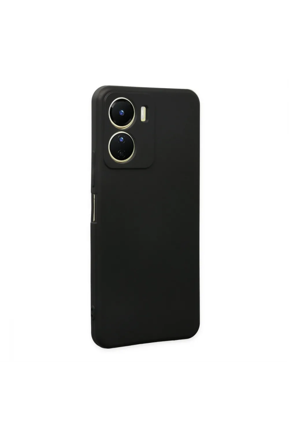 Vivo Y16 Kılıf First Silikon - Siyah