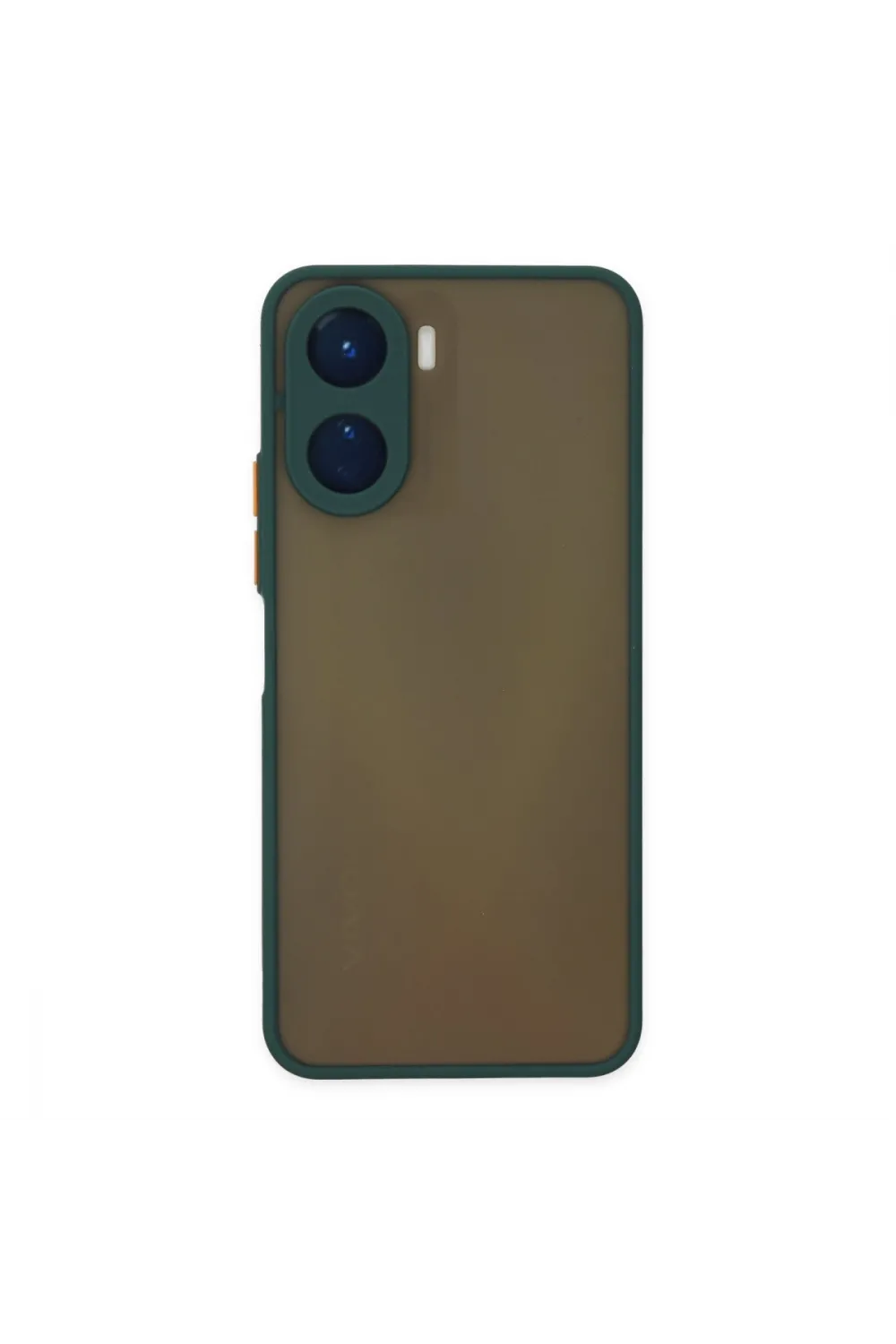 Vivo Y16 Kılıf Montreal Silikon Kapak - Yeşil
