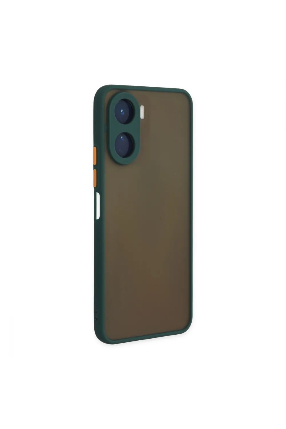 Vivo Y16 Kılıf Montreal Silikon Kapak - Yeşil