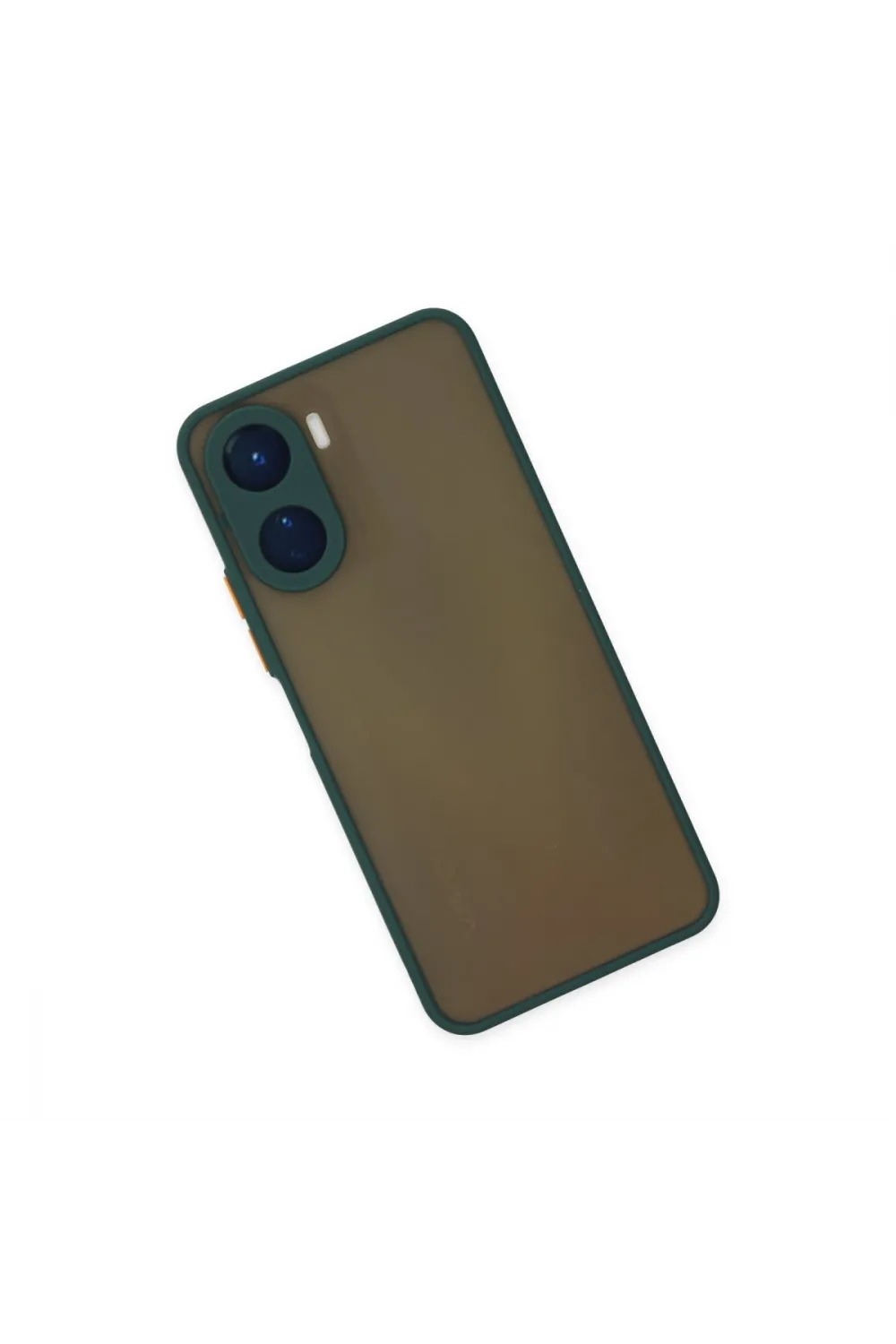Vivo Y16 Kılıf Montreal Silikon Kapak - Yeşil