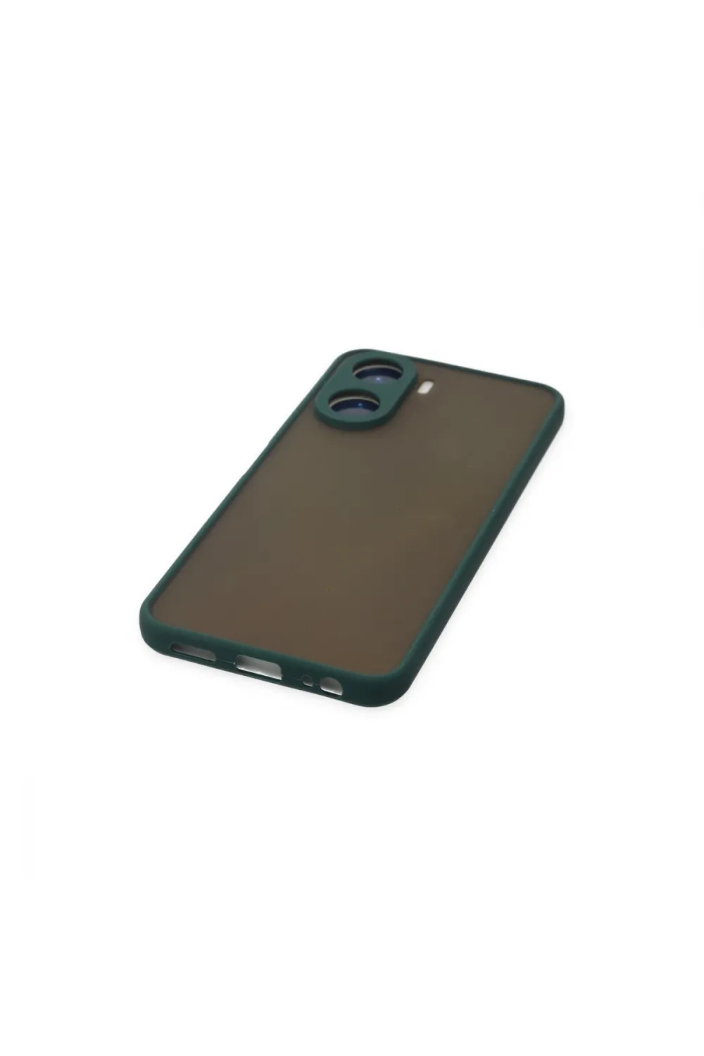 Vivo Y16 Kılıf Montreal Silikon Kapak - Yeşil