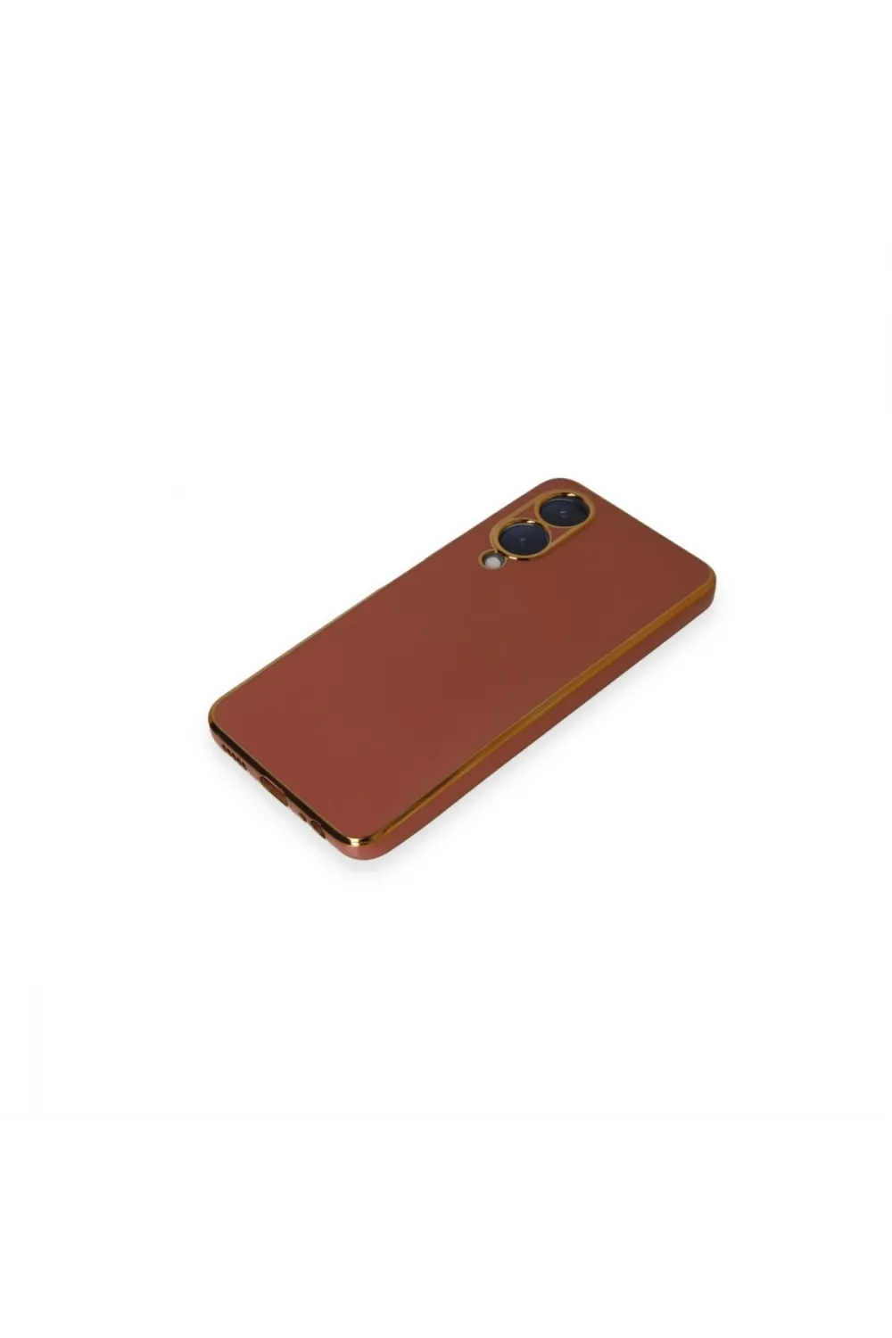 Vivo Y17s Kılıf Volet Silikon - Kırmızı