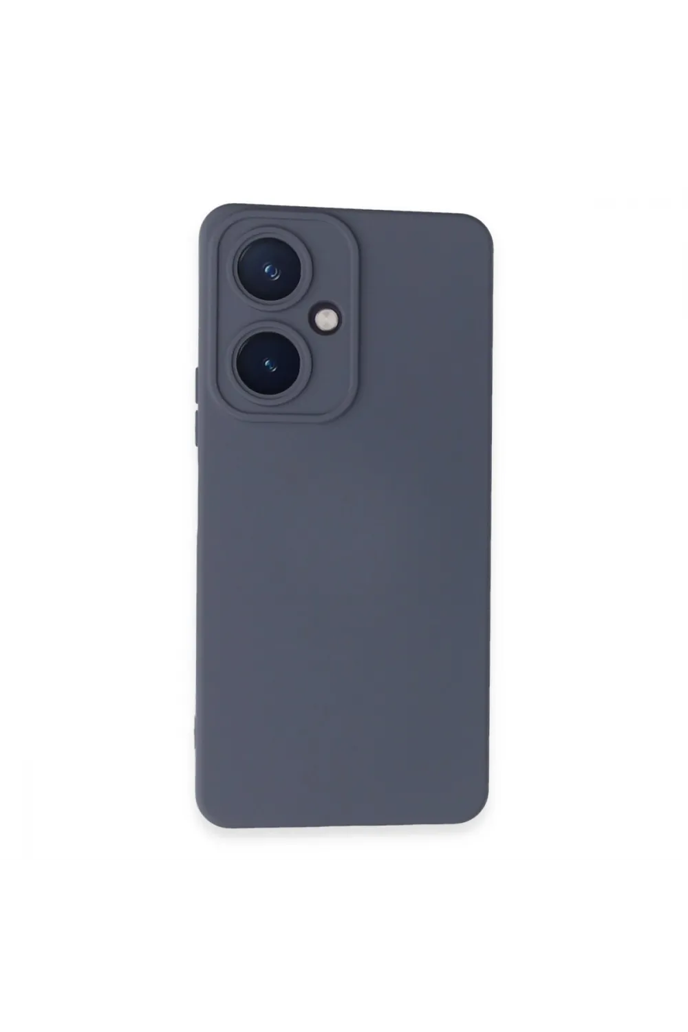 Vivo Y27 Kılıf Nano İçi Kadife Silikon - Gri