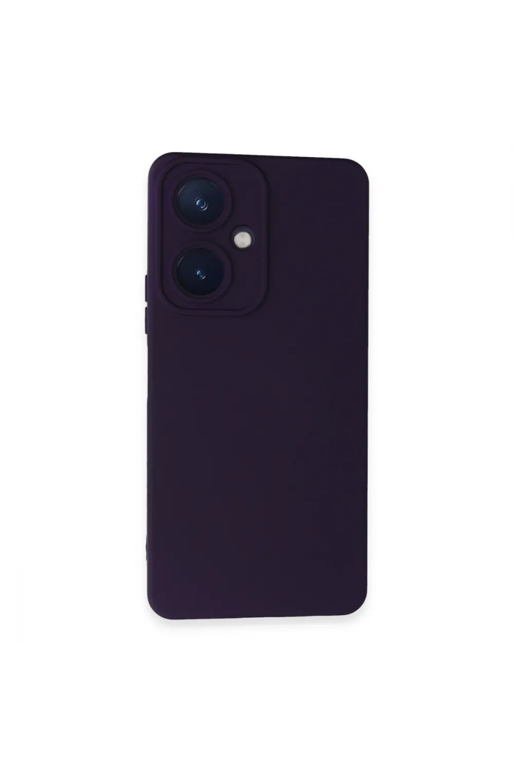 Vivo Y27 Kılıf Nano İçi Kadife Silikon - Mor