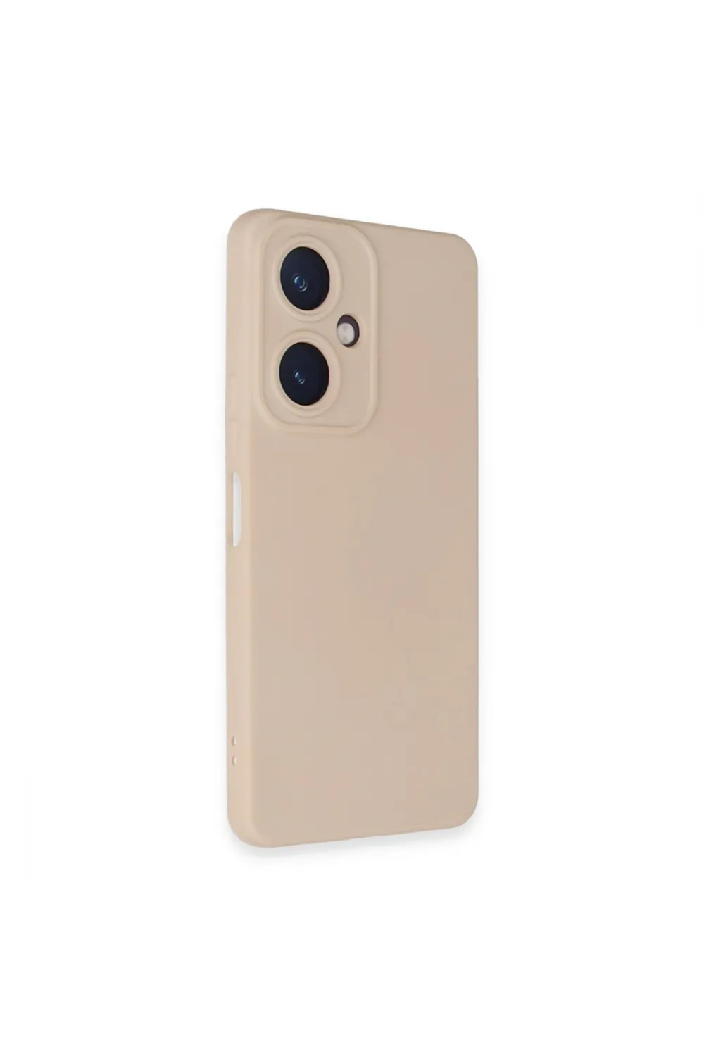 Vivo Y27 Kılıf Nano İçi Kadife Silikon - Pudra