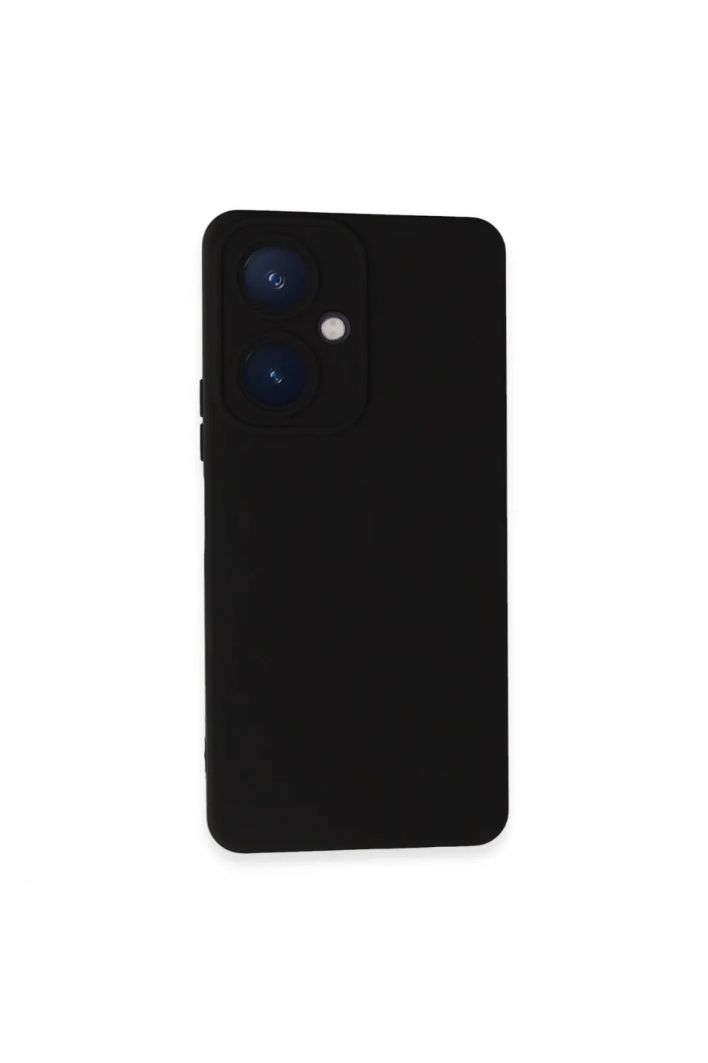 Vivo Y27 Kılıf Nano İçi Kadife Silikon - Siyah