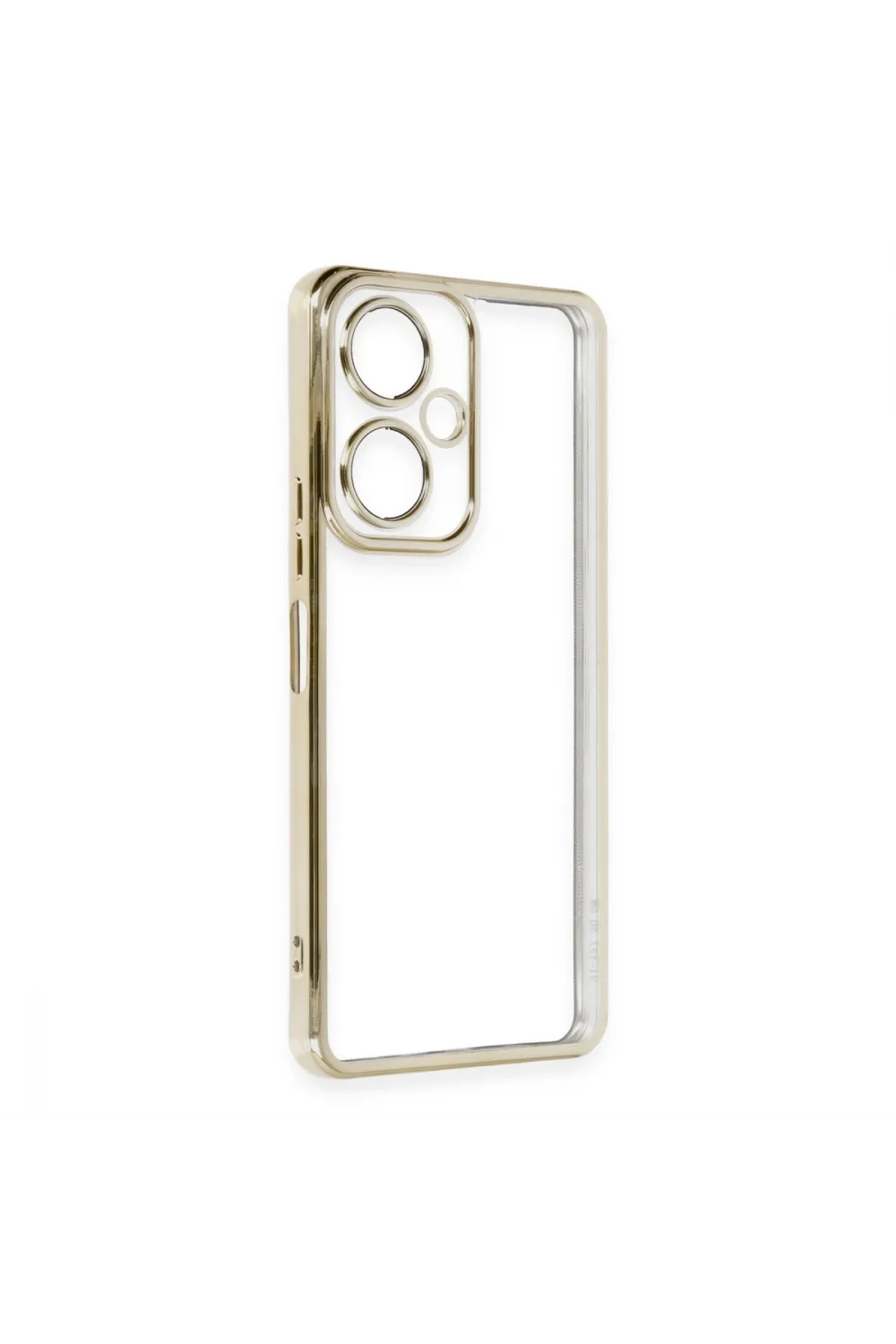 Vivo Y27 Kılıf Razer Lensli Silikon - Gold