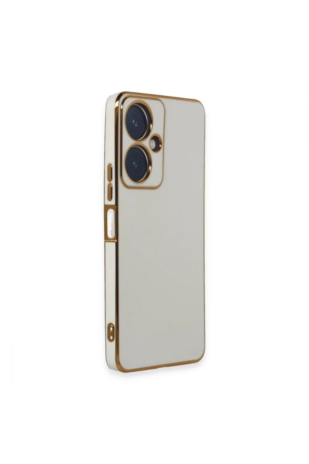 Vivo Y27 Kılıf Volet Silikon - Beyaz