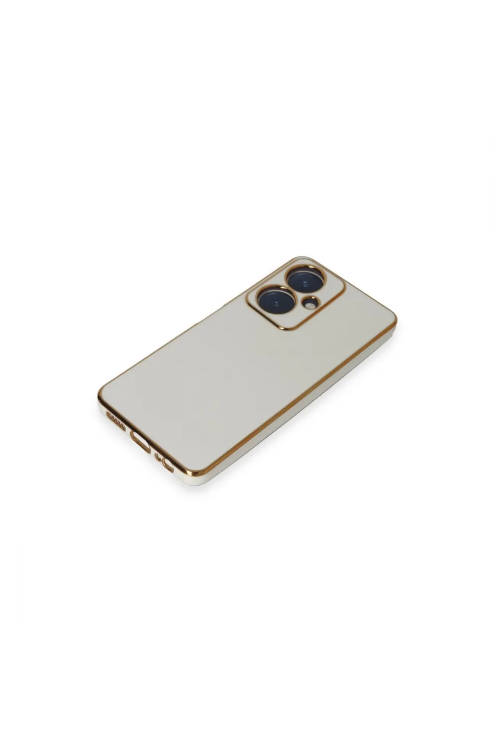 Vivo Y27 Kılıf Volet Silikon - Beyaz