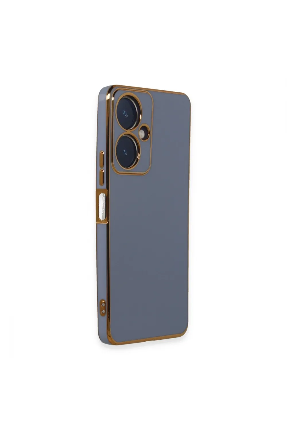Vivo Y27 Kılıf Volet Silikon - Mavi
