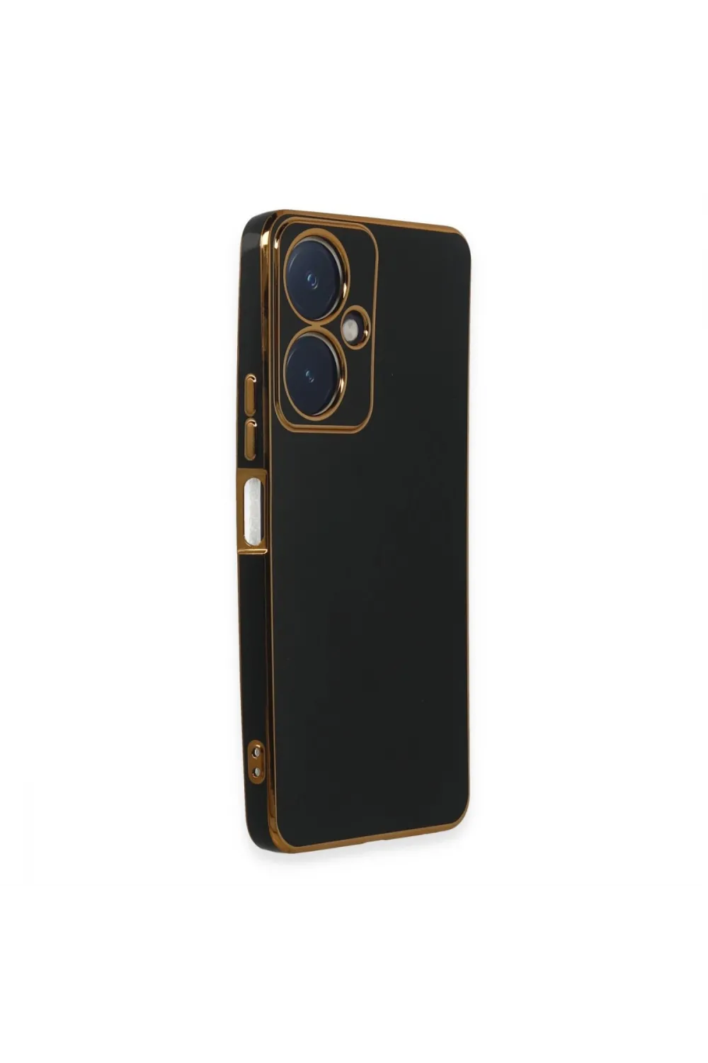 Vivo Y27 Kılıf Volet Silikon - Siyah