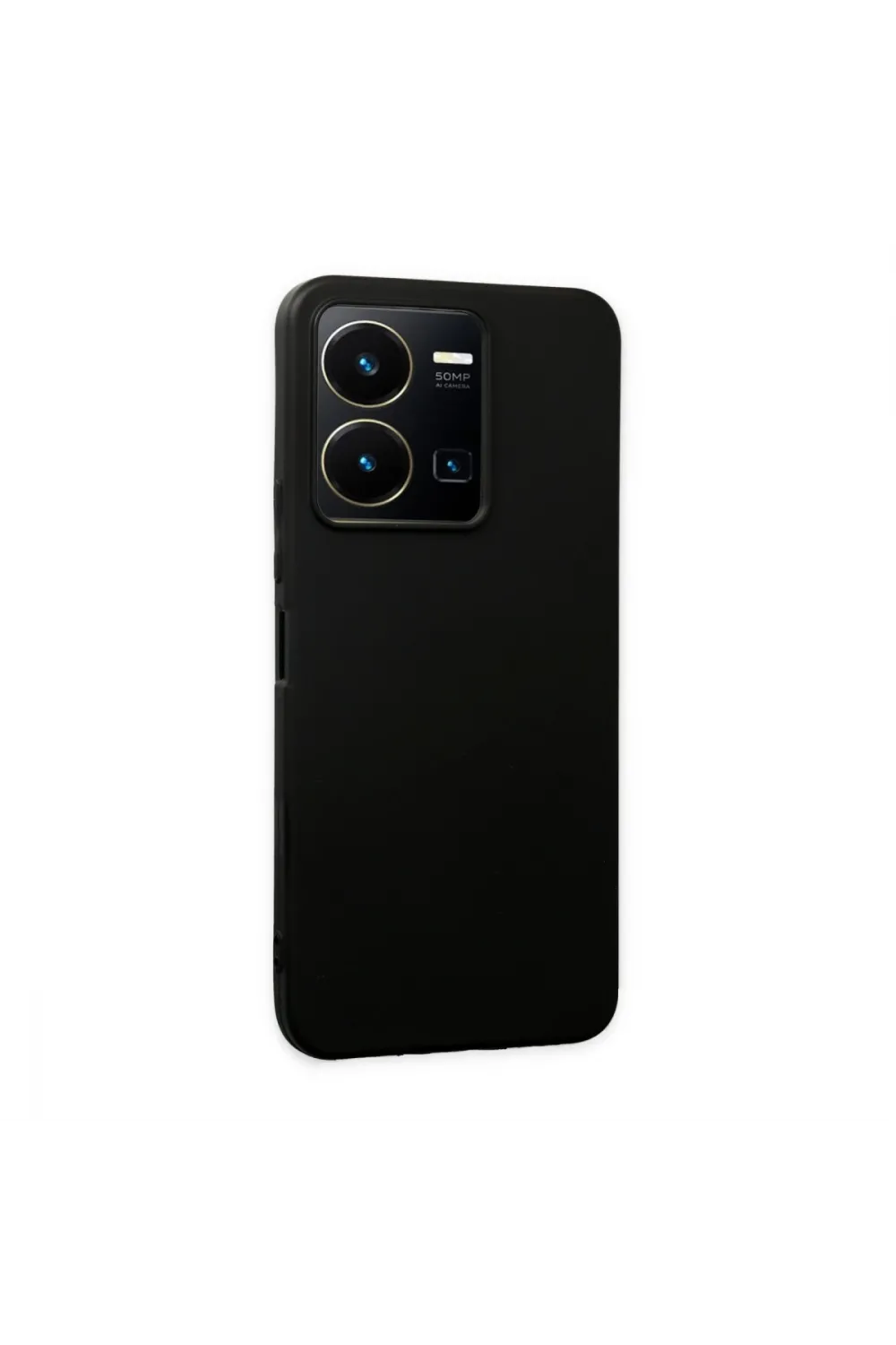 Vivo Y35 Kılıf First Silikon - Siyah