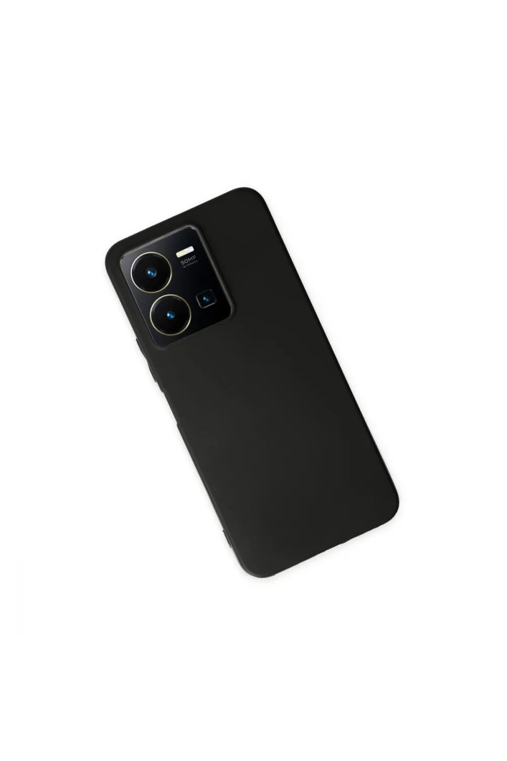 Vivo Y35 Kılıf First Silikon - Siyah