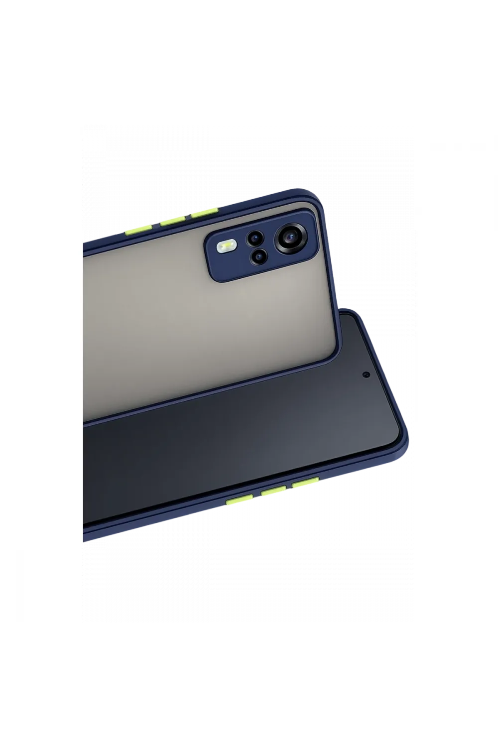 Vivo Y53s Kılıf Montreal Silikon Kapak - Lacivert