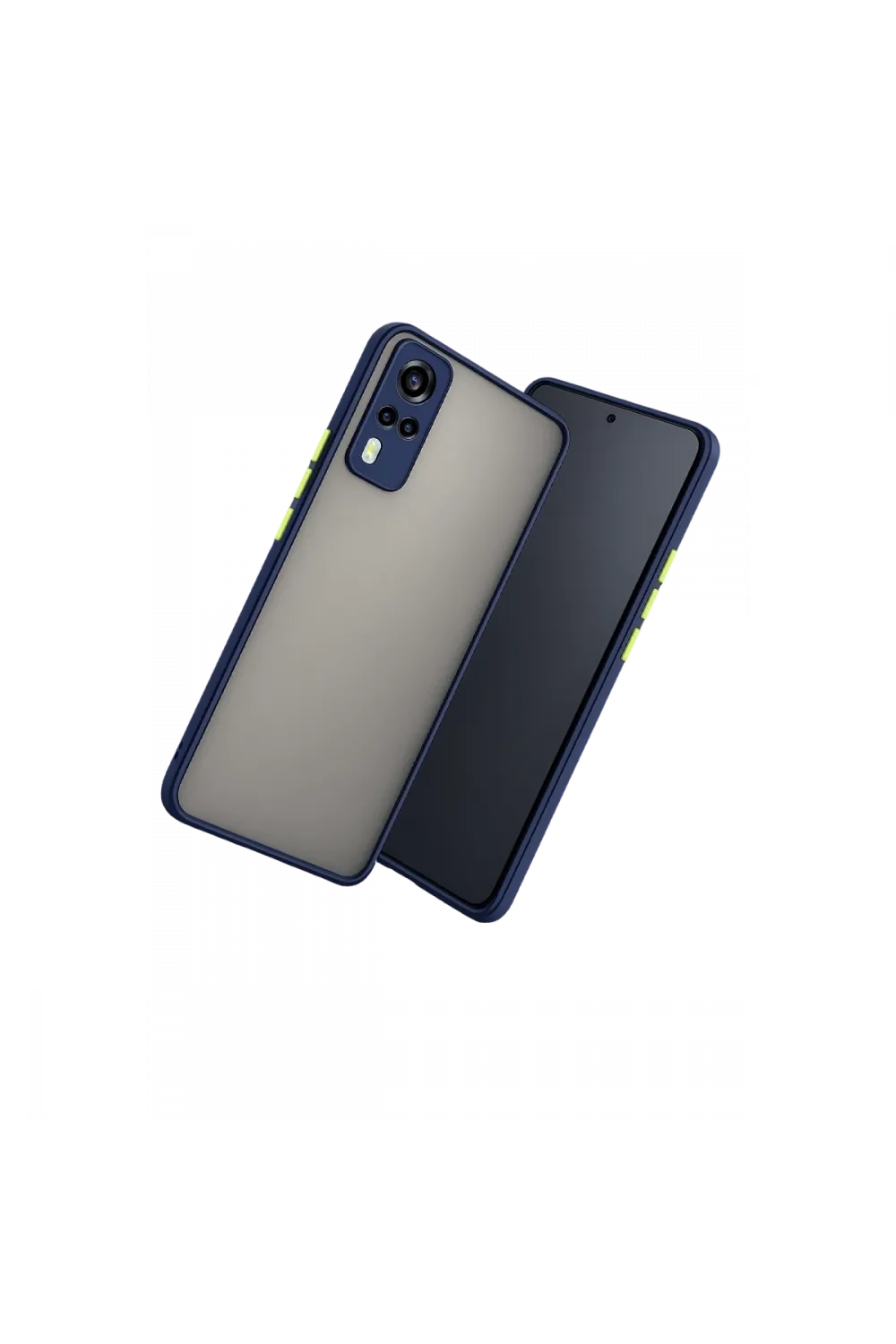Vivo Y53s Kılıf Montreal Silikon Kapak - Lacivert