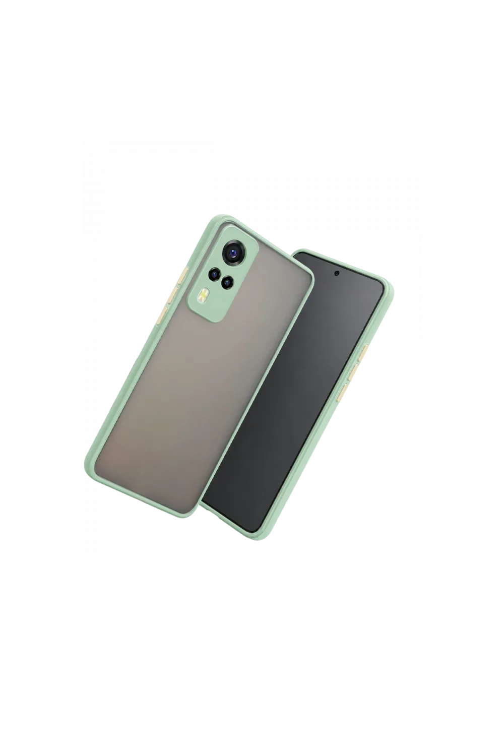 Vivo Y53s Kılıf Montreal Silikon Kapak - Turkuaz