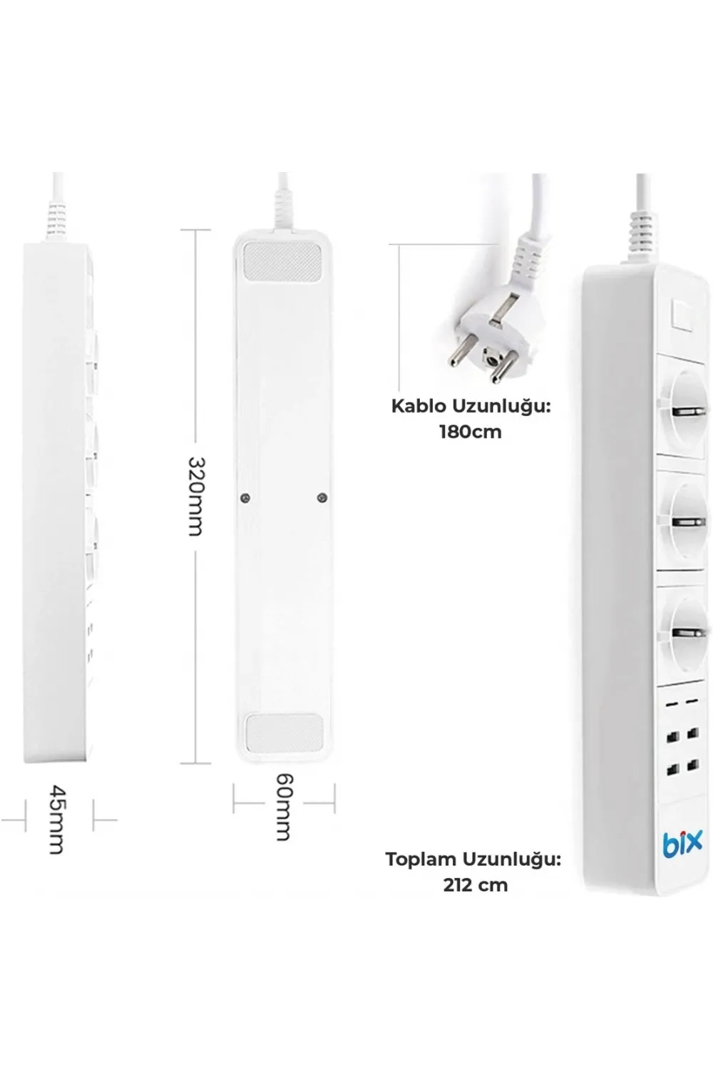Vtn Bp-01 Wifi Yüksek Akım Korumalı Hızlı Şarj Özellikli Akıllı Priz