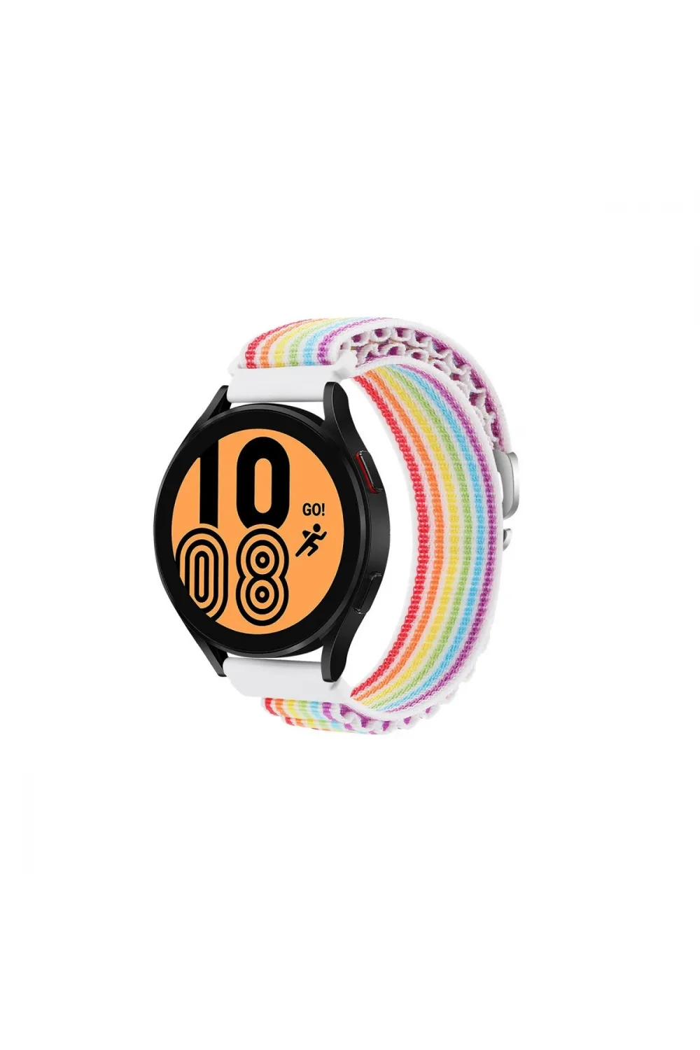 Watch 20mm Kr410 Kumaş Kordon (saat Değildir) - Gökkuşağı