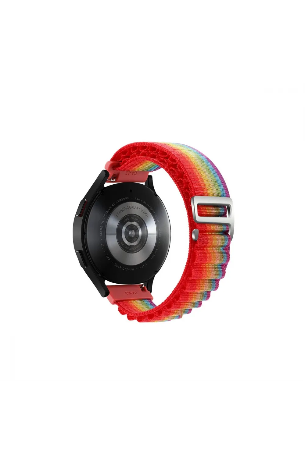 Watch 20mm Kr410 Kumaş Kordon (saat Değildir) - Gökkuşağı 1