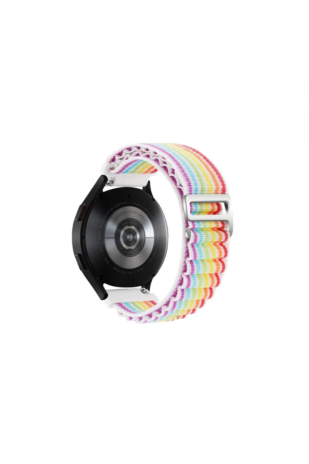 Watch 20mm Kr410 Kumaş Kordon (saat Değildir) - Gökkuşağı