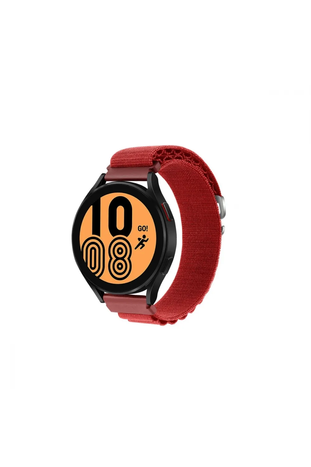 Watch 20mm Kr410 Kumaş Kordon (saat Değildir) - Kırmızı