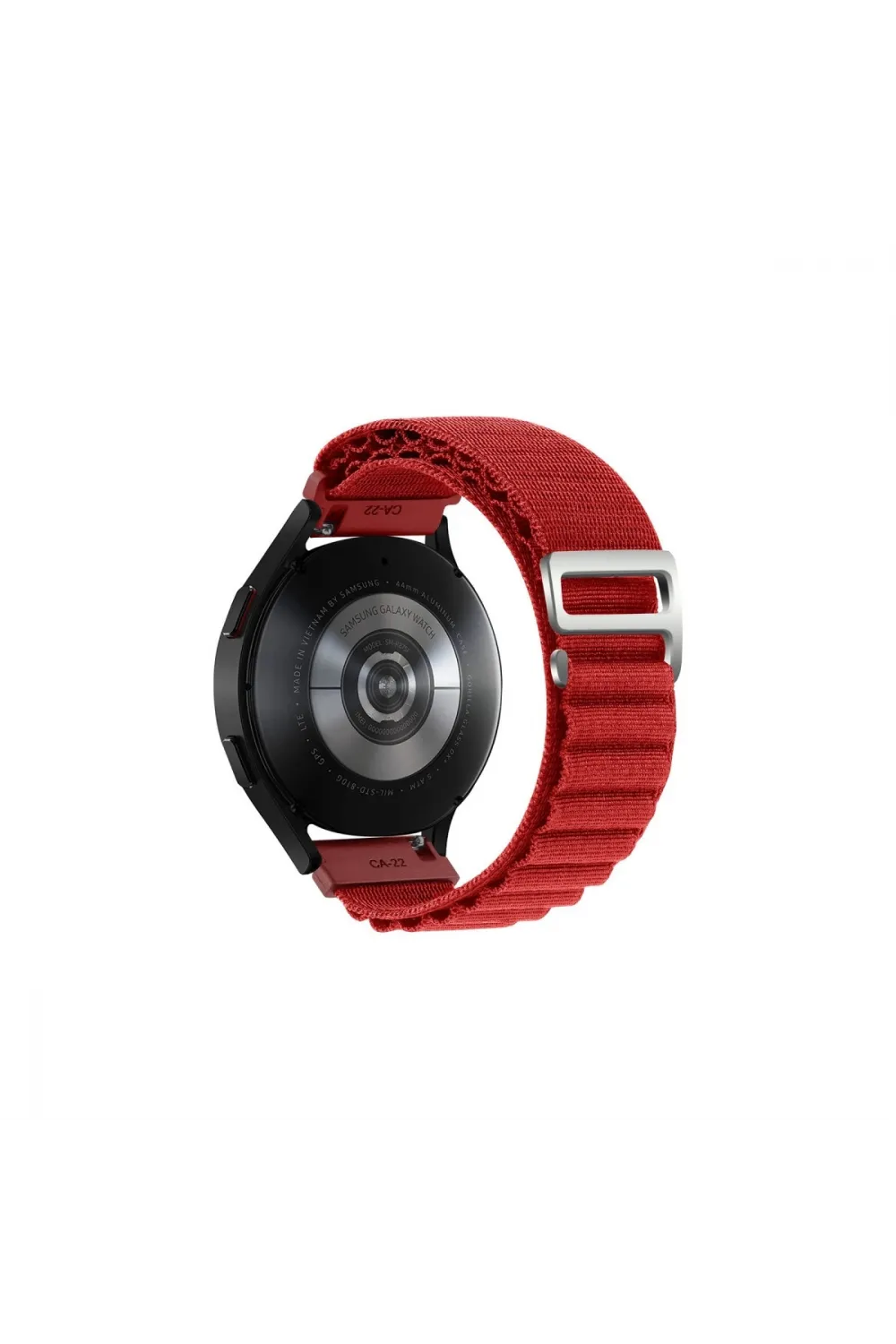 Watch 20mm Kr410 Kumaş Kordon (saat Değildir) - Kırmızı
