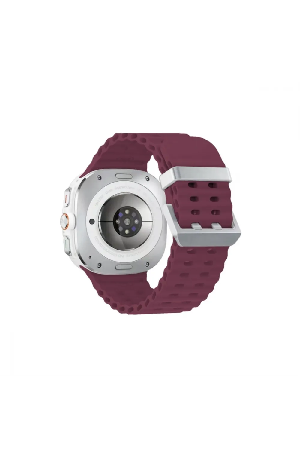 Watch 7 Ultra Kr417 Rug Silikon Kordon - Mor