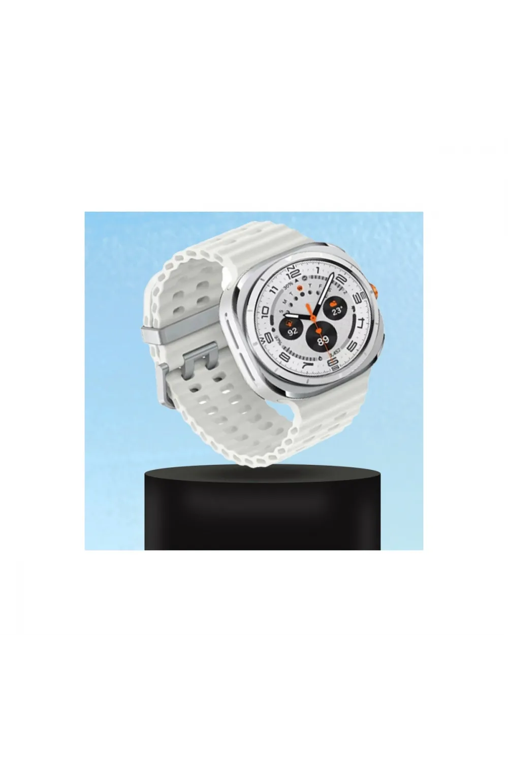 Watch 7 Ultra Kr417 Rug Silikon Kordon - Mor