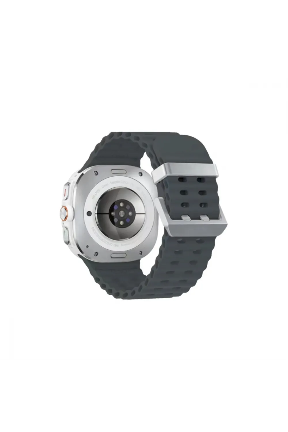Watch 7 Ultra Kr417 Rug Silikon Kordon (saat Değildir) - Koyu Gri
