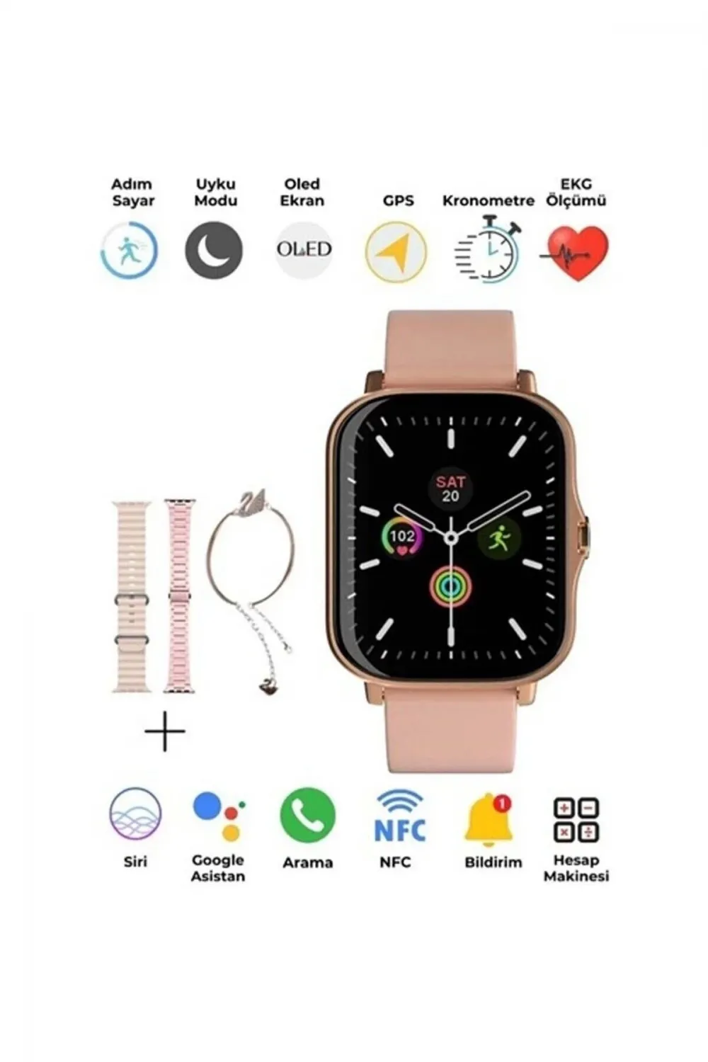 Watch G9 Plus Mini Gelişmiş Akıllı Saat Ultra Smart Watch