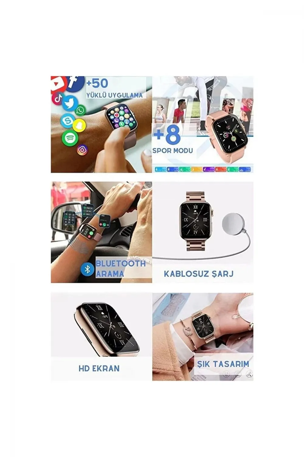 Watch G9 Plus Mini Gelişmiş Akıllı Saat Ultra Smart Watch